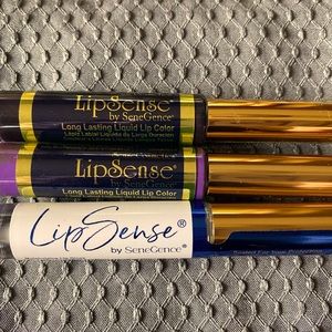 Senegence lip color and gloss ( set of 3)